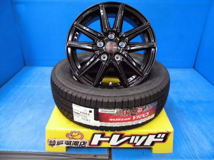 楽天市場】新型プリウス 新品 冬タイヤホイール ブリヂストン VRX3 195 