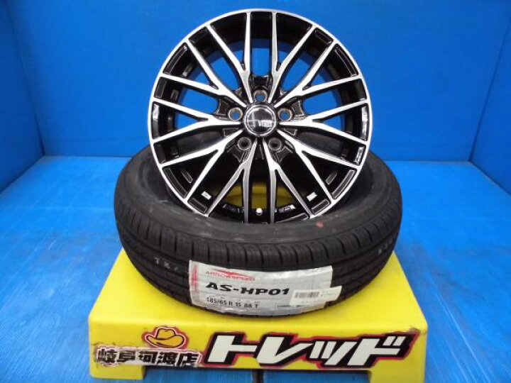 楽天市場】185/65R15 新品 夏タイヤホイール VENES FS01 6.0J +43 100 