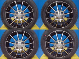 軽自動車 デイズ タント ムーヴ ek 送料無料 4本セット スタッドレス 新品 ネクセン ウインガード 155/65R14 中古 A-TECH シュナイダー 14インチ アルミ 渡 BK ブラポリ