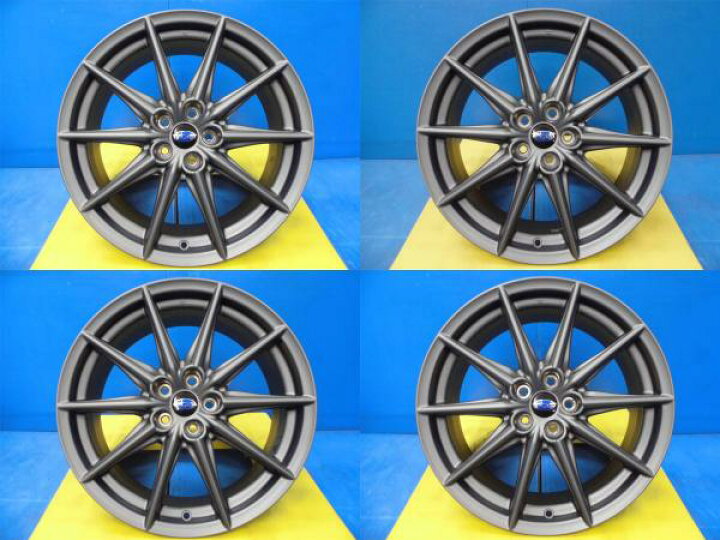 楽天市場】中古4本 BRZ 純正 18インチ アルミ ホイール 単品 7.5J+48 