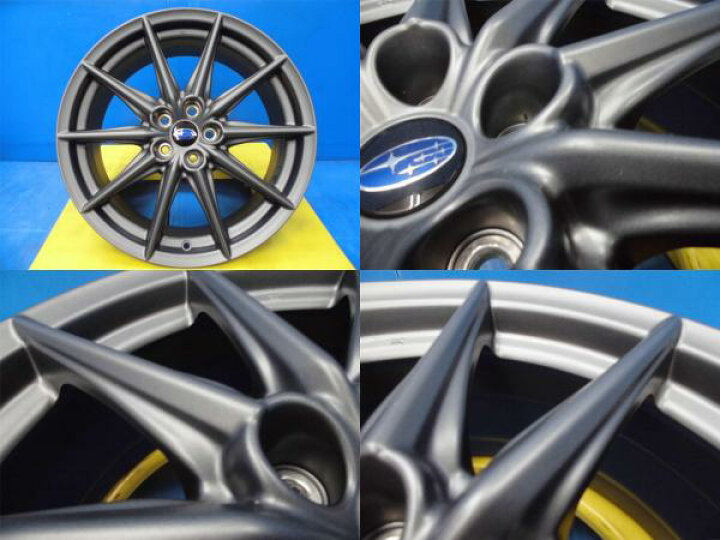 楽天市場】中古4本 BRZ 純正 18インチ アルミ ホイール 単品 7.5J+48 
