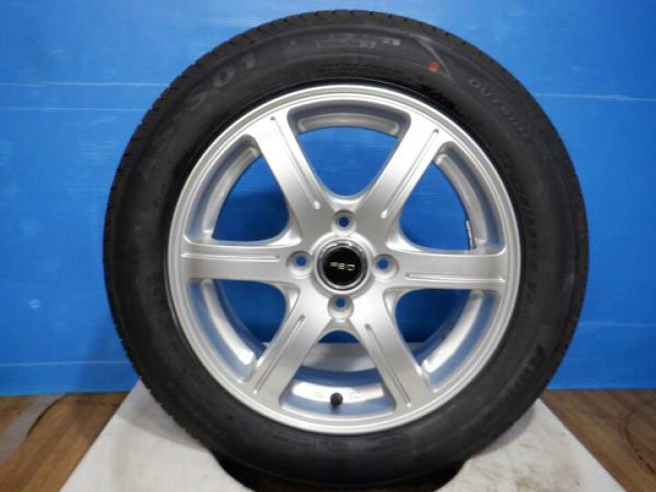 楽天市場】4本 セット 中古 ホイール FEID 15x5.5J +52 4H100 新品 夏 