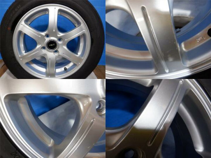 楽天市場】4本 セット 中古 ホイール FEID 15x5.5J +52 4H100 新品 夏 