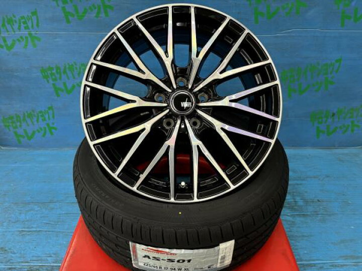 楽天市場】オーリス ブレイド チェイサー クラウン 225/45R17 新品 
