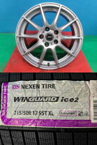 楽天市場】aze0 リーフ ホイール 17 中古の通販