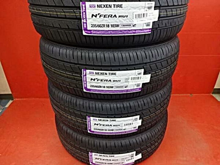楽天市場】いい値 235/60R18 エクストレイル CR-V 新品 夏タイヤ 4本 