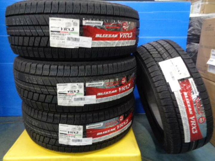 楽天市場】送料無料 205/55R16 ブリヂストン VRX3 テクマグ 16インチ 