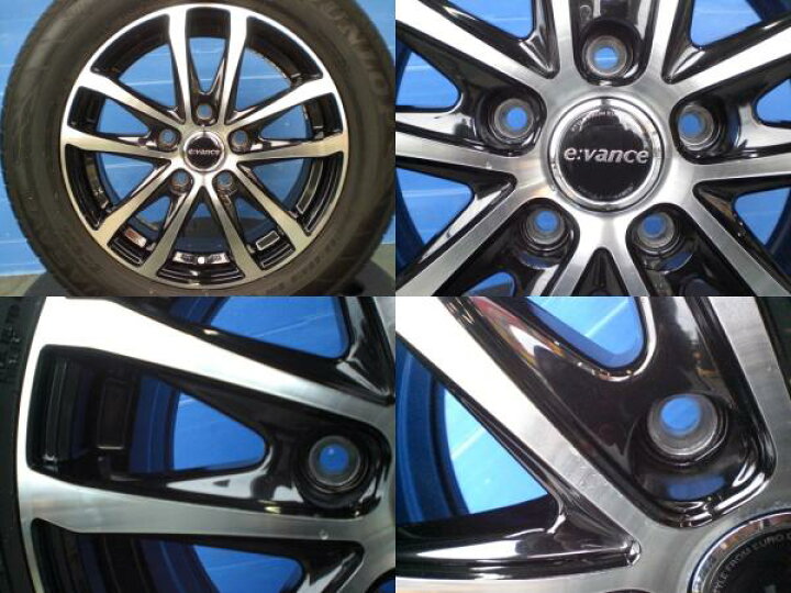 楽天市場】195/65-15 ブリヂストン VRX3 エヴァンス 15インチ 6J +48 