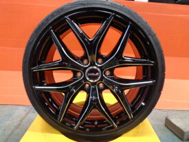 送料無料 225/35R20 NITTO NT555 Delf 01 20インチ 8.5J +38 6H139.7 ハイエース 車検非対応 2021年製 200系