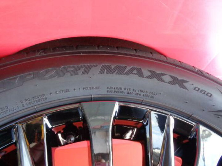 楽天市場】225/55-19 新車外し ダンロップ SPORTMAXX 060 トヨタ 40 