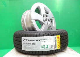 トヨタ プリウス シエンタ ラクティス アリオン プレミオ 中古 純正 15インチ 6J +45 新品 ピレリ 185/65R15 30系 20系 前期 後期 5H100 夏 アルミ ホイール タイヤ シルバー PRIUS