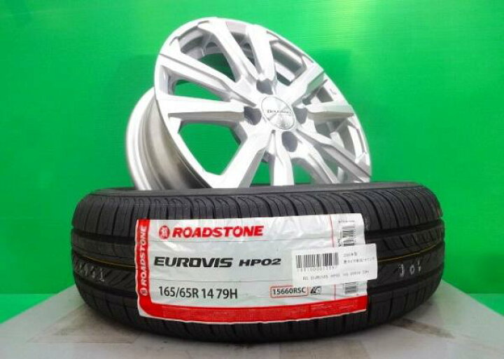 楽天市場】新品 Devotion 14インチ 5J +34 ROADSTONE 165/65R14 4本 