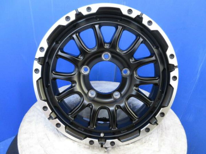 楽天市場】ジムニー 新品 4本セット SUV M7 黒 16インチ 5.5J +22 5H 5 