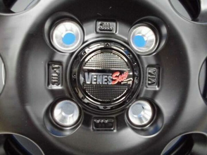 楽天市場】スズキ エブリィ 軽トラ 軽バン 4本 新品 VENES SUV 黒 JWL 