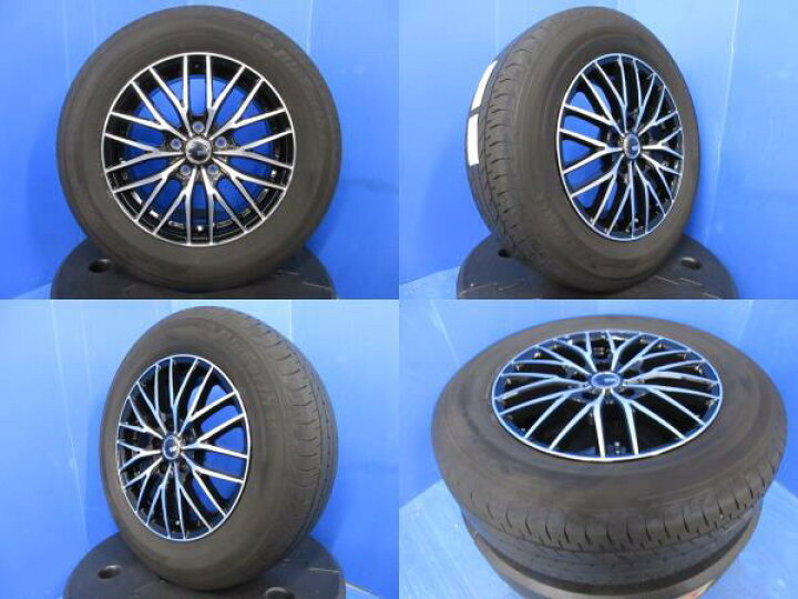 日産プレサージュ純正ホイール&ダンロップタイヤ4本セット