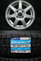 楽天市場】グッドイヤー アイスナビ7 155/65r14の通販