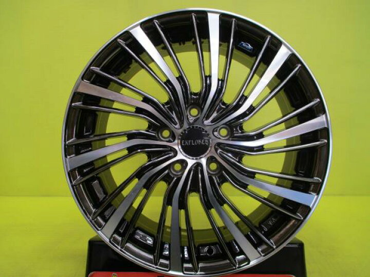 楽天市場】良品 中古アルミホイール 4本 17インチ ホットスタッフ 