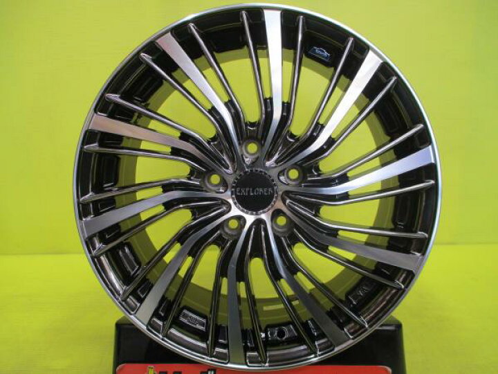 楽天市場】良品 中古アルミホイール 4本 17インチ ホットスタッフ 