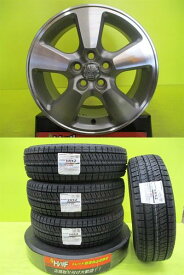 新型 10 シエンタ 新品タイヤ 中古アルミ 185/65R15 ブリヂストン ブリザック VRX2 2023年製 ウィッシュ 純正 6.0J 15 5/100 +45