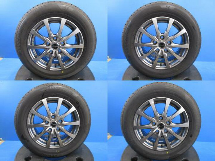 楽天市場】中古 アルミ 15インチ 6J +53 5H114.3 新品 夏タイヤ 195 