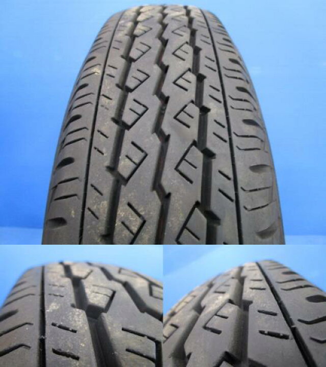 楽天市場】中古 夏タイヤ 4本 155/80R14 88/86N LT ブリジストン V600 