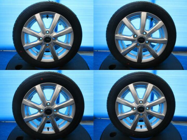 楽天市場】中古 アルミ 14インチ 4.5J +43 4H100 新品 夏タイヤ 165 