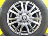 【軽カー】2026年製 新品 BRIDGESTONE NEWNO【145/80R13 75S】アルミホイール N-BOX ムーヴ ワゴンR タン…