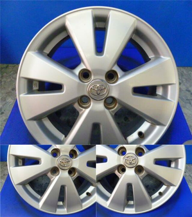 楽天市場】中古【代引不可】トヨタラクティス純正16インチホイール4本 