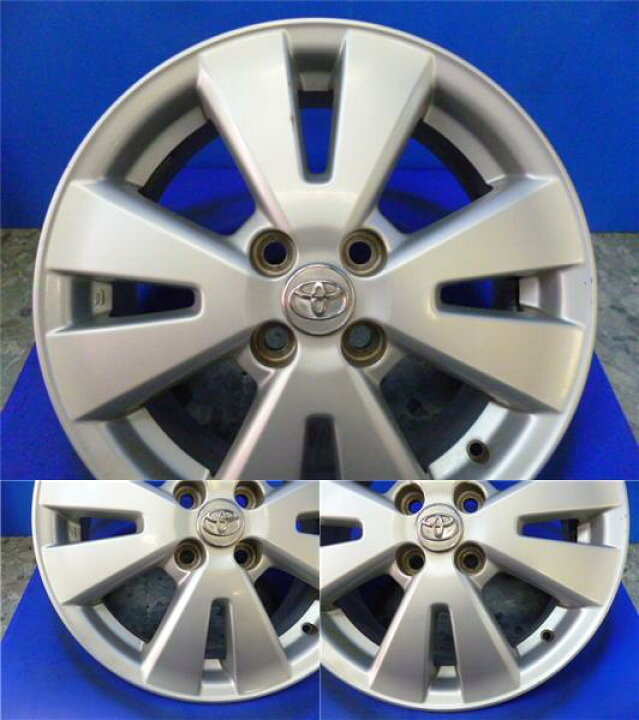 楽天市場】中古【代引不可】トヨタラクティス純正16インチホイール4本 