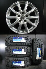 冬組 新品 タイヤ 225/65R17 グッドイヤー ICENAVI7 23年製 ＆ 中古 アルミ 日産純正 7.0J-17 5/114.3 +45 スカイライン ティアナ 白 ステージア エスクード に