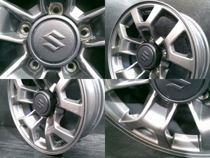 楽天市場】中古 美品 新車外し スズキ ジムニー シエラ 純正 ホイール 