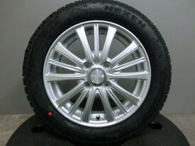 N-BOX 155/65R14 格安 新品 スタッドレス NEXEN WINGUARD ice2 中古 ホイール 付 4本セット SPORT VENAD 14インチ 4.5J +45 PCD100 4H 軽自動車 ワゴンR タント デイズ ムーヴ スペーシア 155/65/14 155/65-14 冬 タイヤ 岡崎