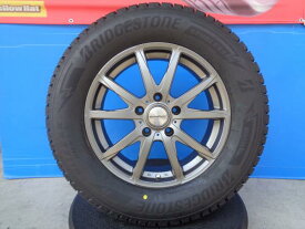 W463 Gクラス 冬タイヤ 4本 新品 ブリヂストン DM-V3 265/60R18 + EUROBAHN SPORTTECHNIC スタッドレス G-CLASS ブリザック スポーツテクニック ユーロバーン 265/60/18 265-60-18 18インチ メルセデス ベンツ 岡崎