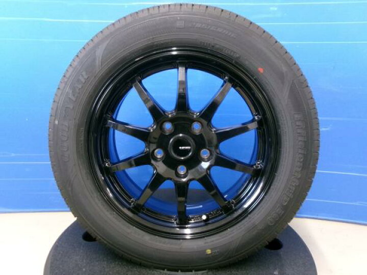 楽天市場】中古アルミ 新品タイヤ グッドイヤー EG01 205/60R16 + G 
