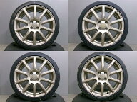 新品 195/45R17 夏タイヤ ブリヂストン アルミホイール 17インチ 7J ET48 4H100 ウィンラン 輸入 フィッ…