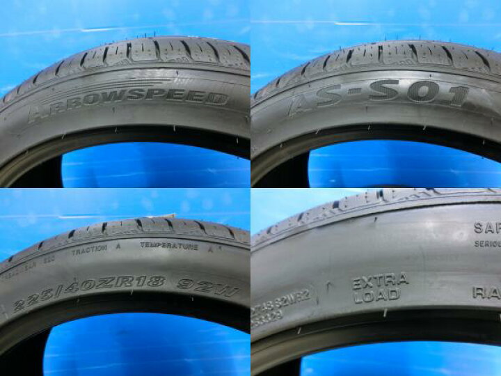 楽天市場】86 BRZ 18インチ 新品 4本 輸入 夏タイヤ 225/40R18 92W XL 
