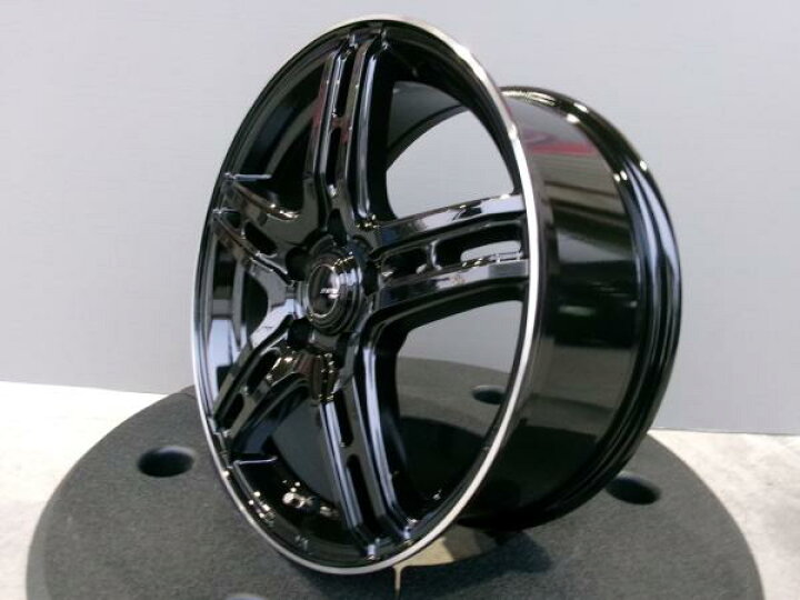 楽天市場】新品 社外アルミ ホイール 17インチ 5H114.3 JP STYLE 4本 5 