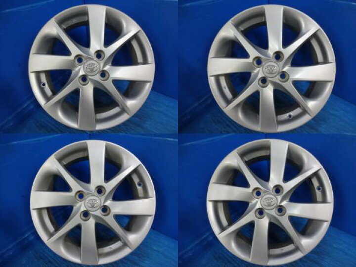 楽天市場】送料無料 TOYOTA トヨタ アクア 純正アルミホイール 4本 16 