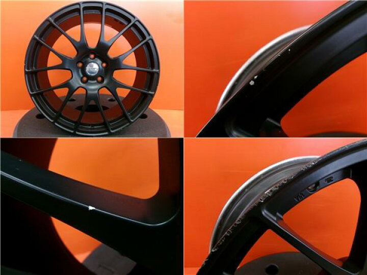 楽天市場】中古ホイール 4本 TWS Exlete 107M MONOBLOCK 20インチ 8.5J 