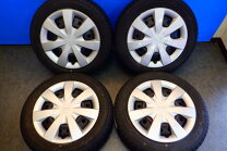 楽天市場】155/65r14 タント スタッドレス ホイールセット（ブランド 