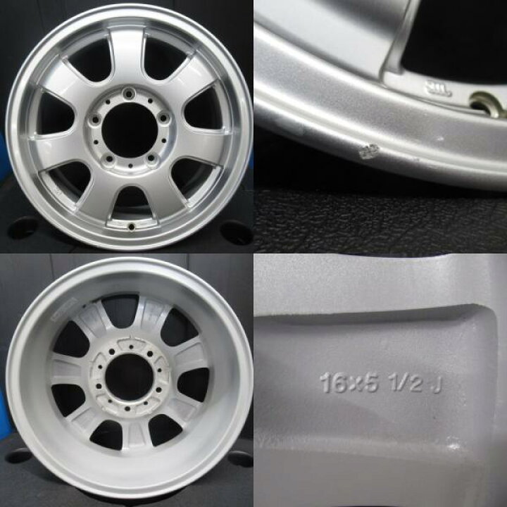 楽天市場】中古 16インチ スズキ ジムニー 4本セット 1655+25 5H 5穴 