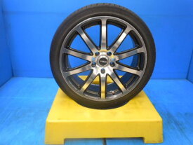 【中古4本セット】RAYS TRD TF2 18x7.5J+47 5H114.3+グッドイヤー イーグルLS2000ハイブリッド2 225/40R18 トヨタ オーリス マーク2ブリッド ヴェロッサ NRE185H NZE181H NZE184H ZRE186H ZWE186H GX110W GX115W JZX110W JZX115W GX110 GX115 JZX110 TOYOTA ティーアールディ