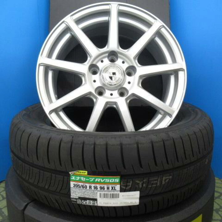 楽天市場】新品 205/60R16 90系 ノア ヴォクシー 中古ホイール 