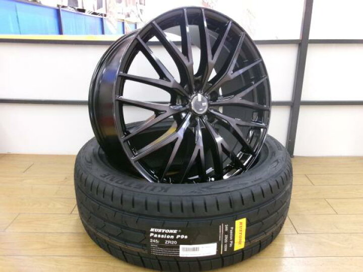 楽天市場】245/45R20 新品 輸入 タイヤ ホイール 4本 セット VENES 20 