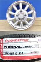 楽天市場】ラパン(HE21S) 155／65R13の通販