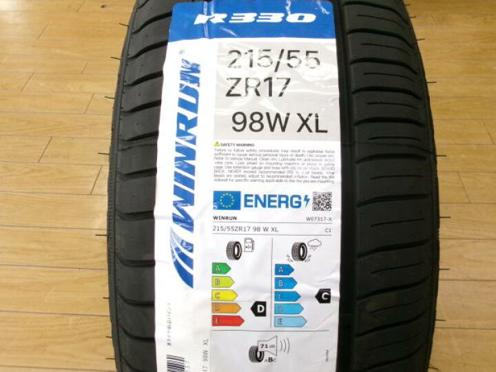 楽天市場】クラウン エスティマ 新品 輸入夏タイヤ 4本 215/55R17 