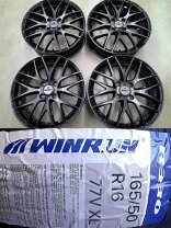 楽天市場】165／50R16（タイヤ本数4本）（サマータイヤ・ホイール 