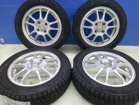N-BOX タント デイズ スペーシア 155/65R14 Winguard ICE2 エコフォルム 14インチ 4.5J +45 4H100 2024年製 羽