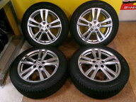 【冬タイヤセット】225/55R18 ピレリ ICEZERO ASIMMETRICO 【2022年製】ニッサン E52エルグランド純正 18…