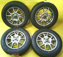 楽天市場】ホイールセット 155/65r13 4本セット vrx2の通販
